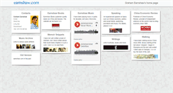 Desktop Screenshot of earnshaw.com